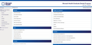 Monash health dashboard